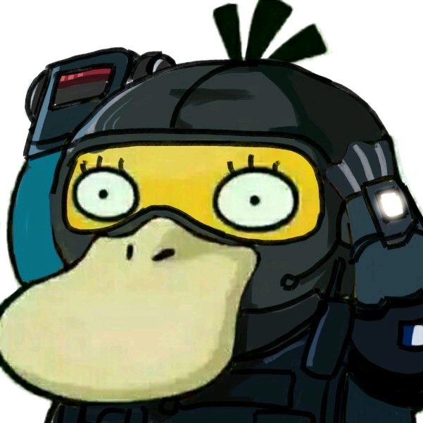 彩虹六号可达鸭(转自pixiv)