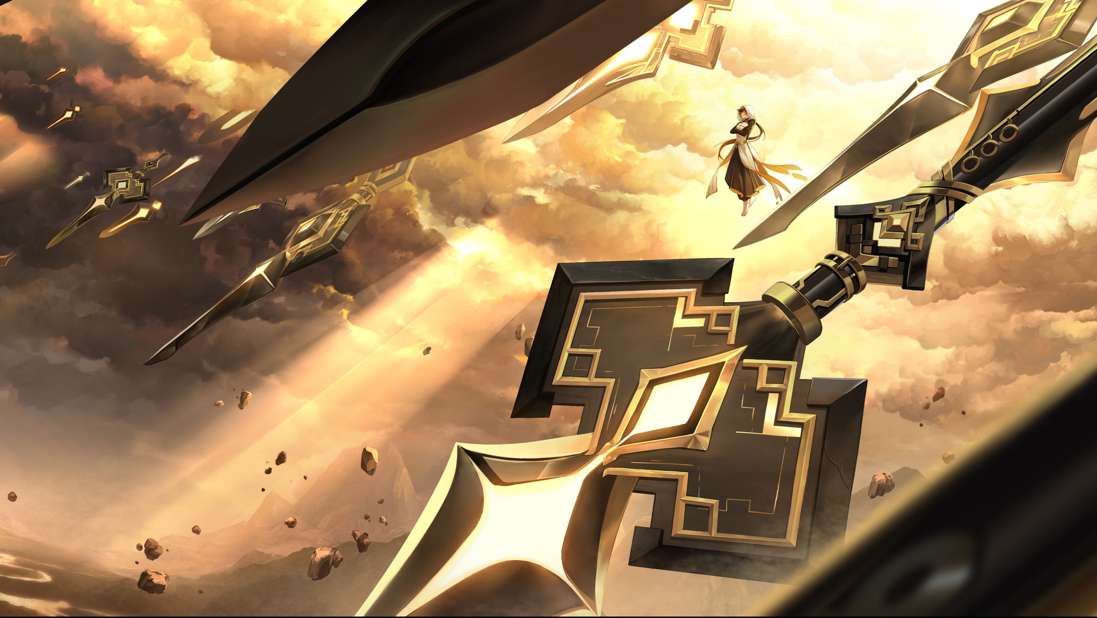 原神「尘光」创作过程,花絮及原画集分享 - 哔哩哔哩