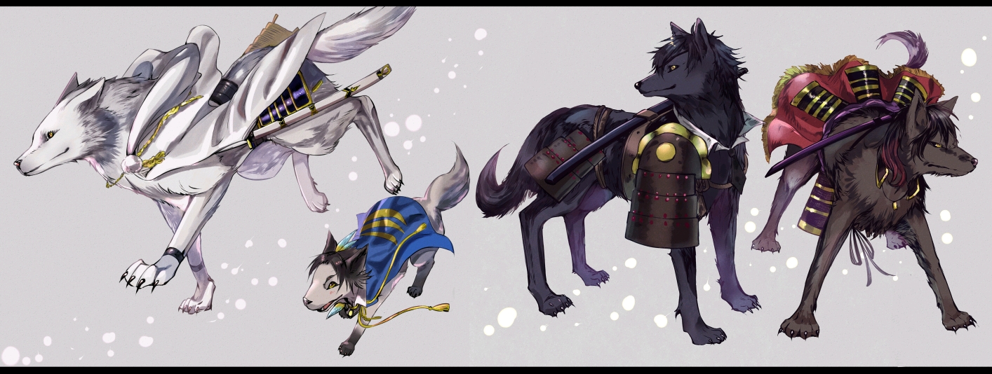 变身毛茸茸兽化插画特辑20210314