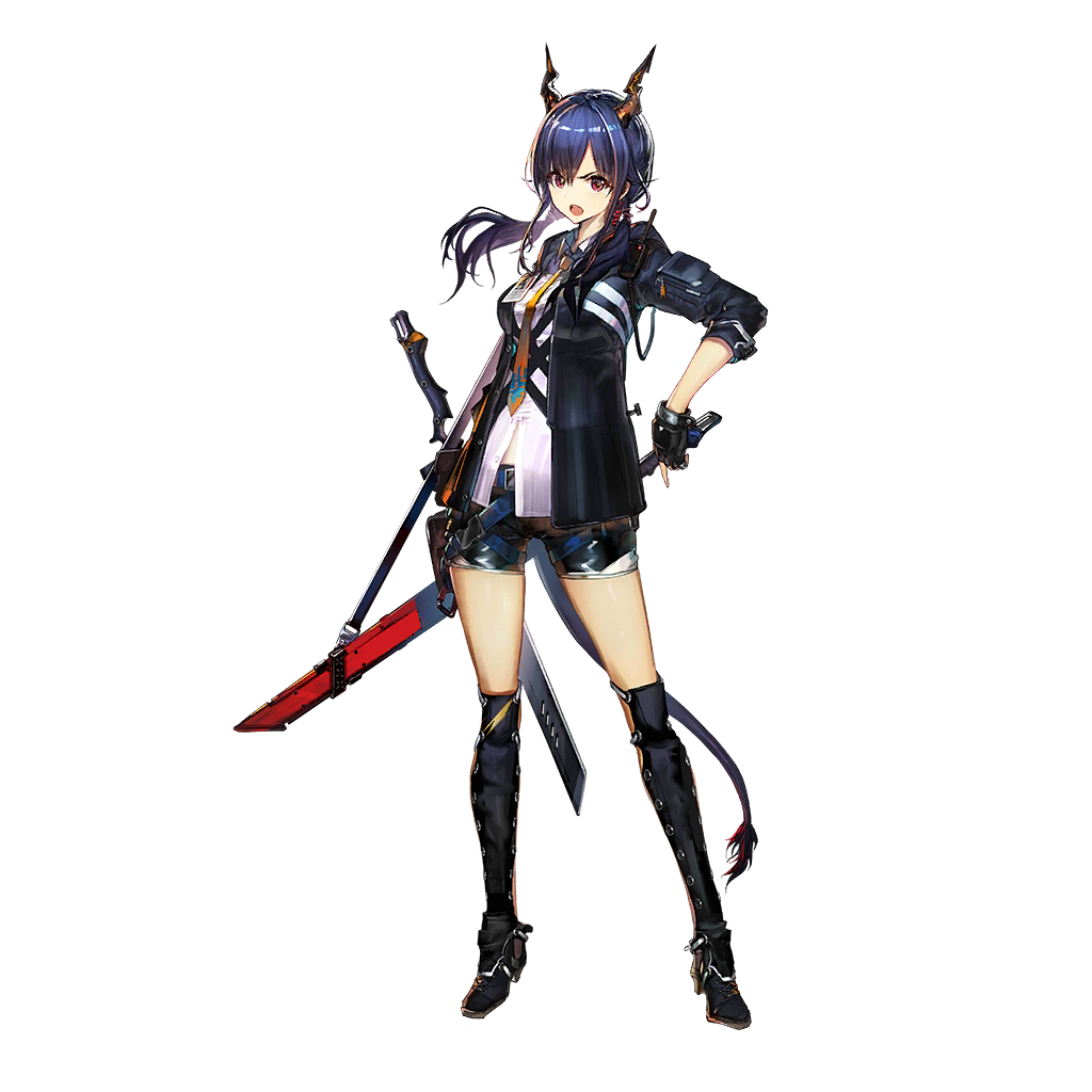 明日方舟图鉴陈多多表情立绘皮肤cg图