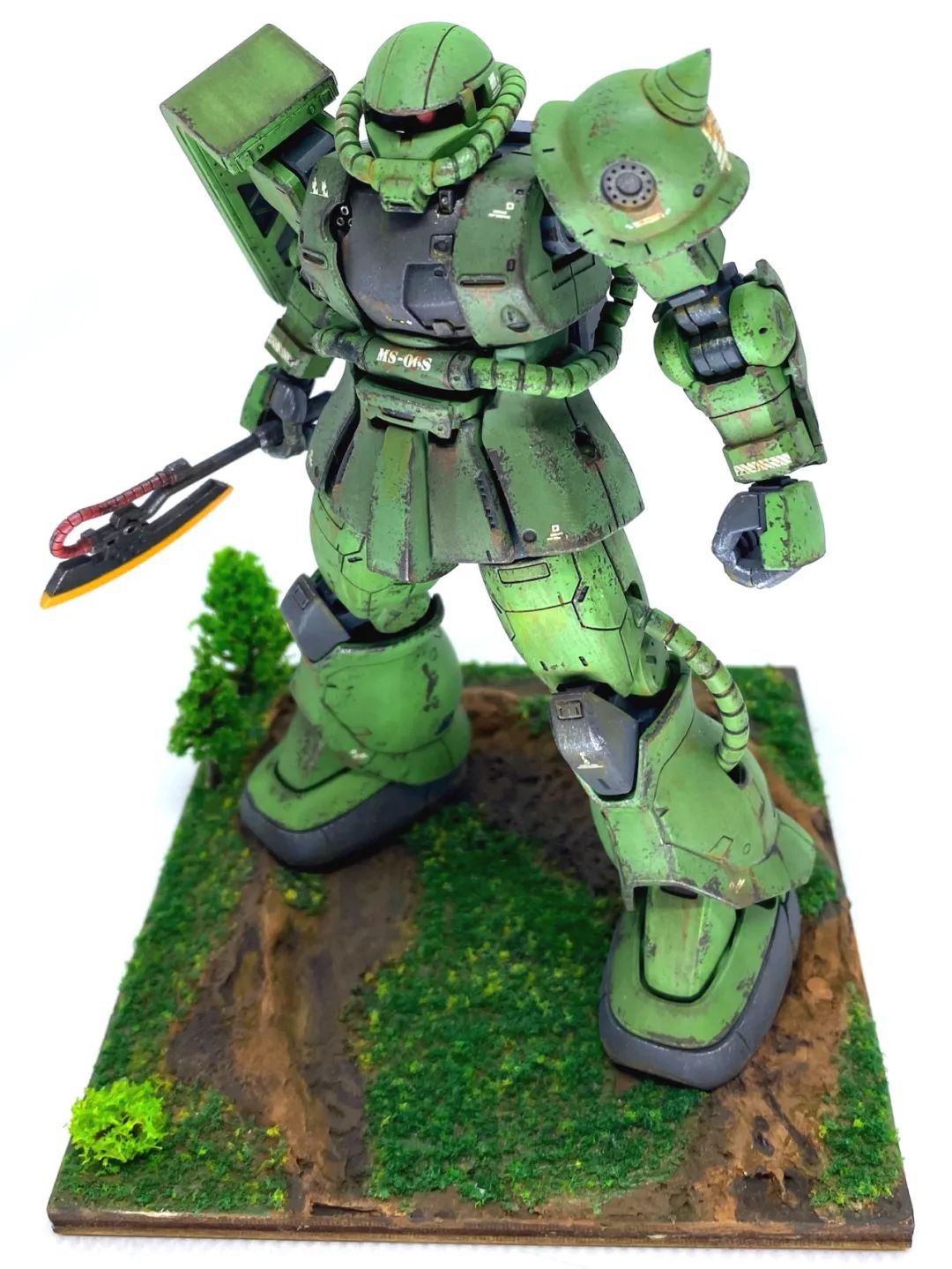 有味了!hg gto 绿扎古