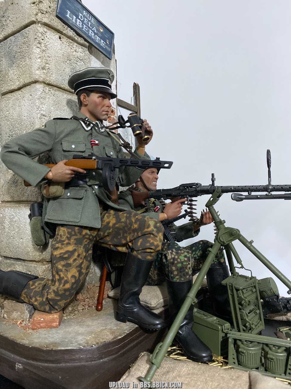 did二战兵人-地台搭配与兵人姿态