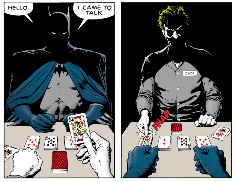 《致命玩笑》蝙蝠侠想拯救小丑,但是他连自己都无法救赎!