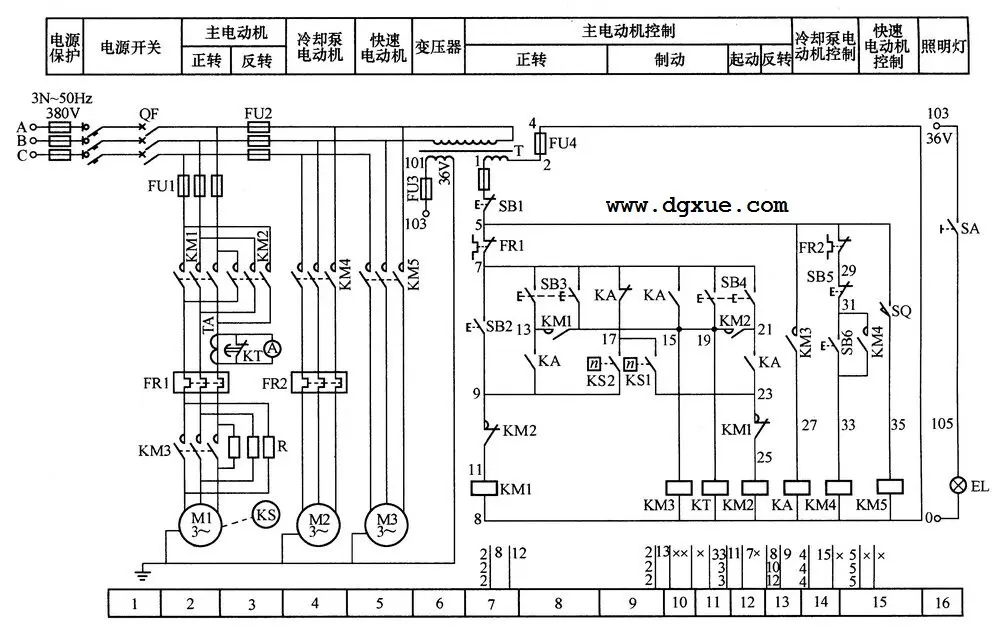 速度继电器电路图图片