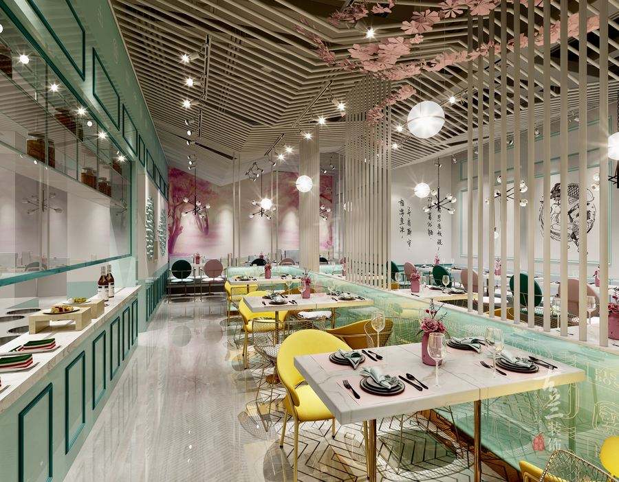 郑州网红餐厅装修设计-打造一个网红独特店