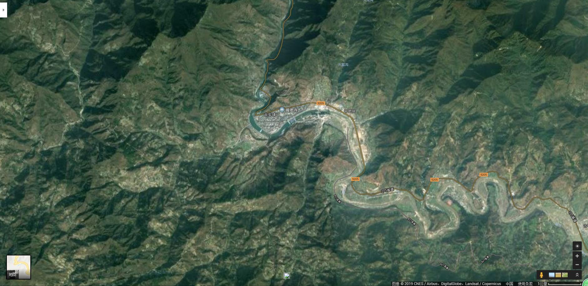 四川省绵阳市下辖各区县城区大小对比图,这差距实在太大了!