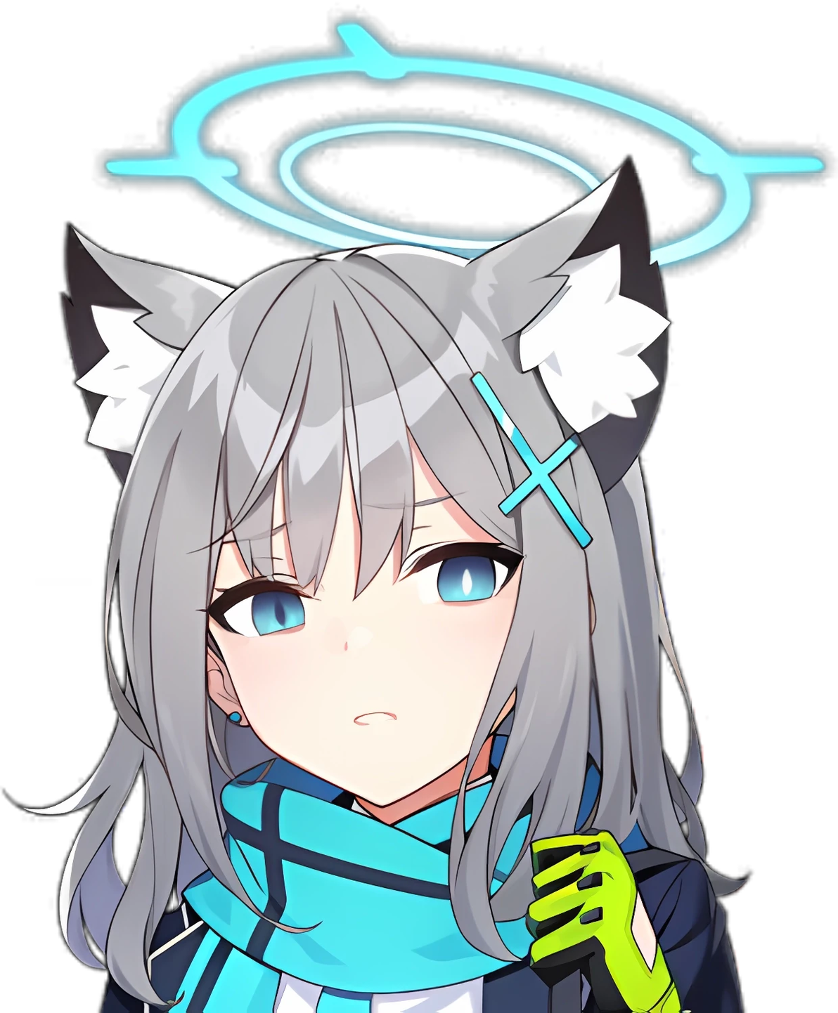 白子 -新增差分-（シロコ）——基沃托斯差分立绘 - 哔哩哔哩