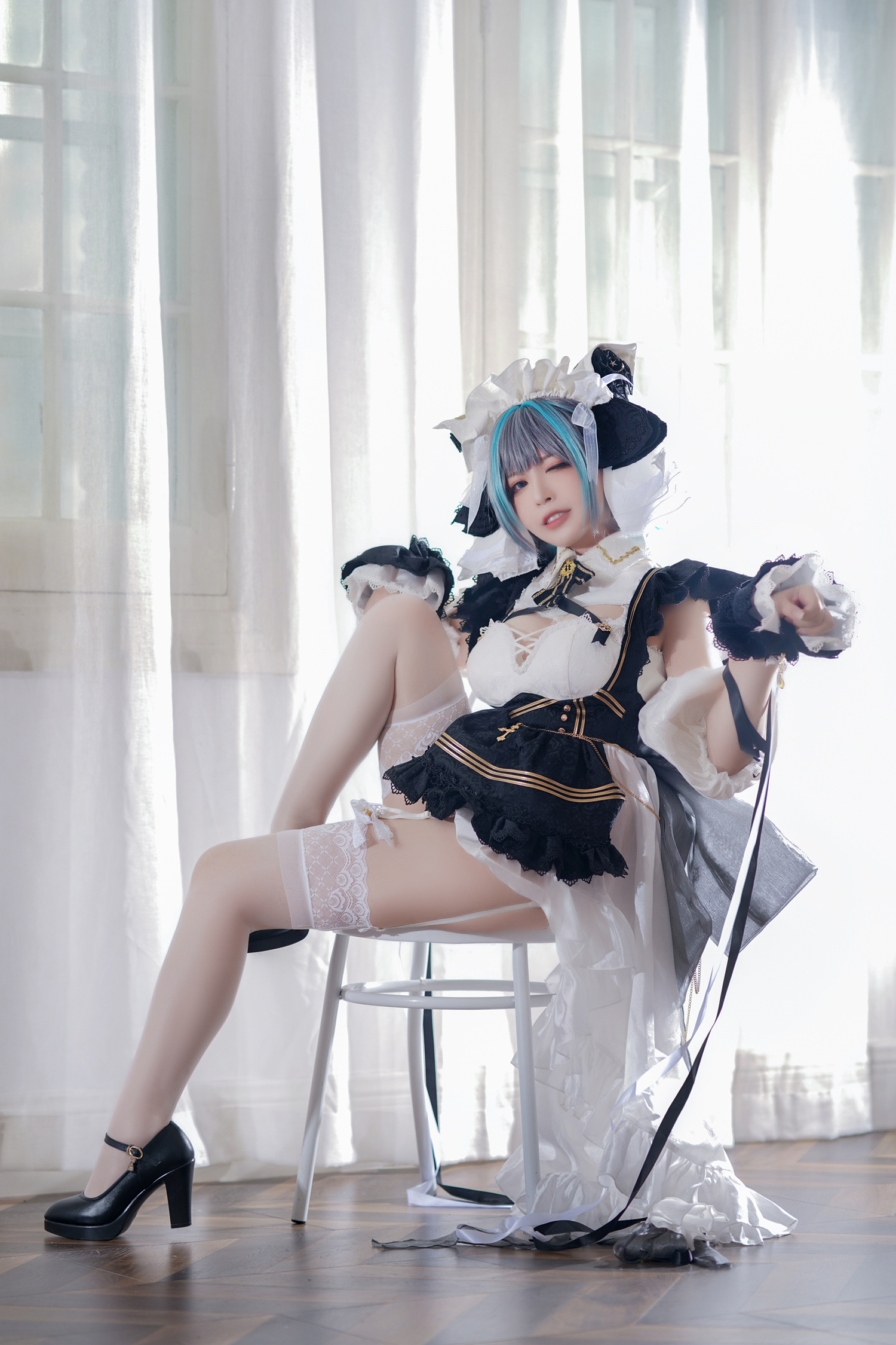 半半子柴郡cosplay7