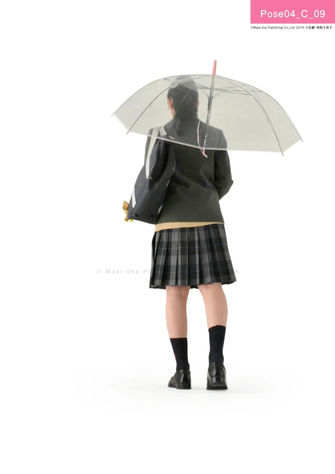 【绘画参考】女性撑伞的多角度动态姿势（动态速写素材） - 哔哩哔哩