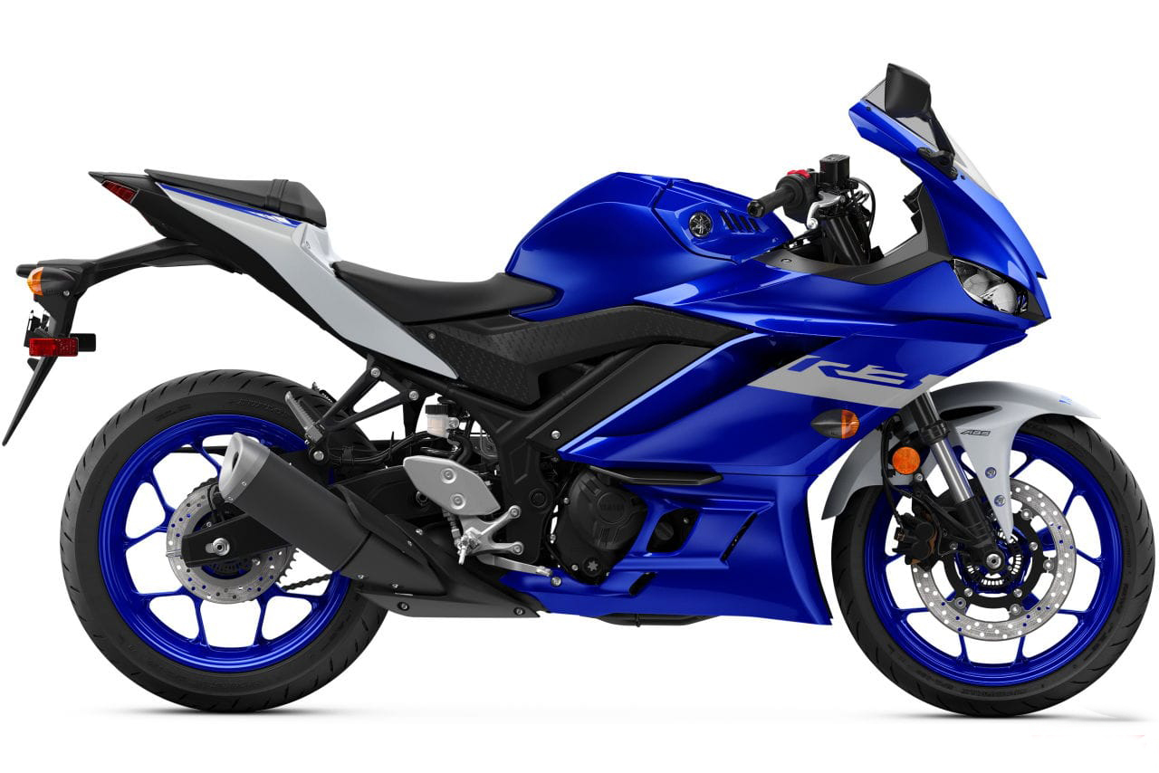 雅马哈yzf-r3 2021版发布 加入非主流的电青色
