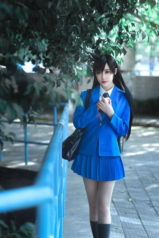 毛利兰cosplay 腿玩年