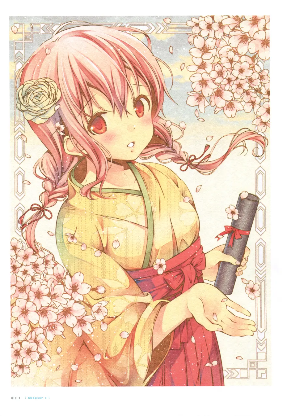 雏子的笔记三月画集 哔哩哔哩