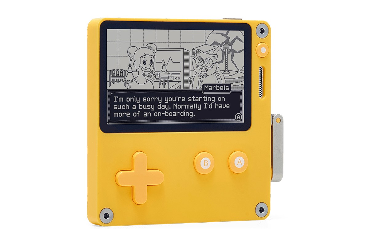 panic 复古掌上游戏机 playdate 正式发布