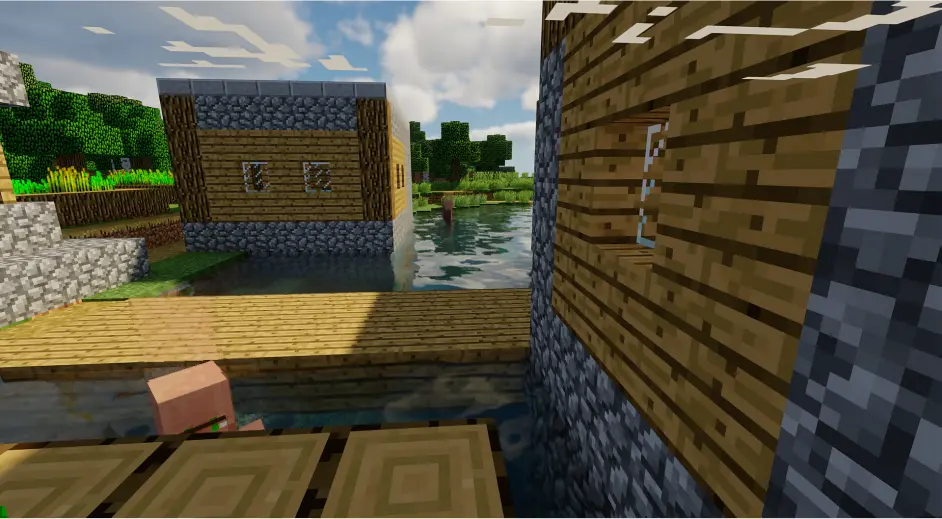 我的世界minecraft光影来啦 哔哩哔哩