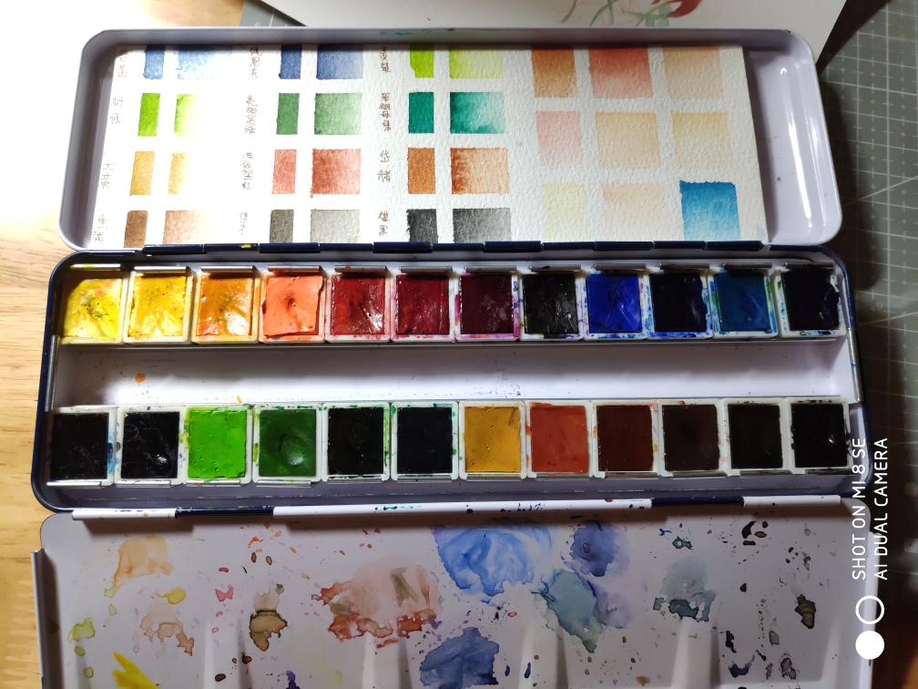 出九成多鲁本斯水彩。