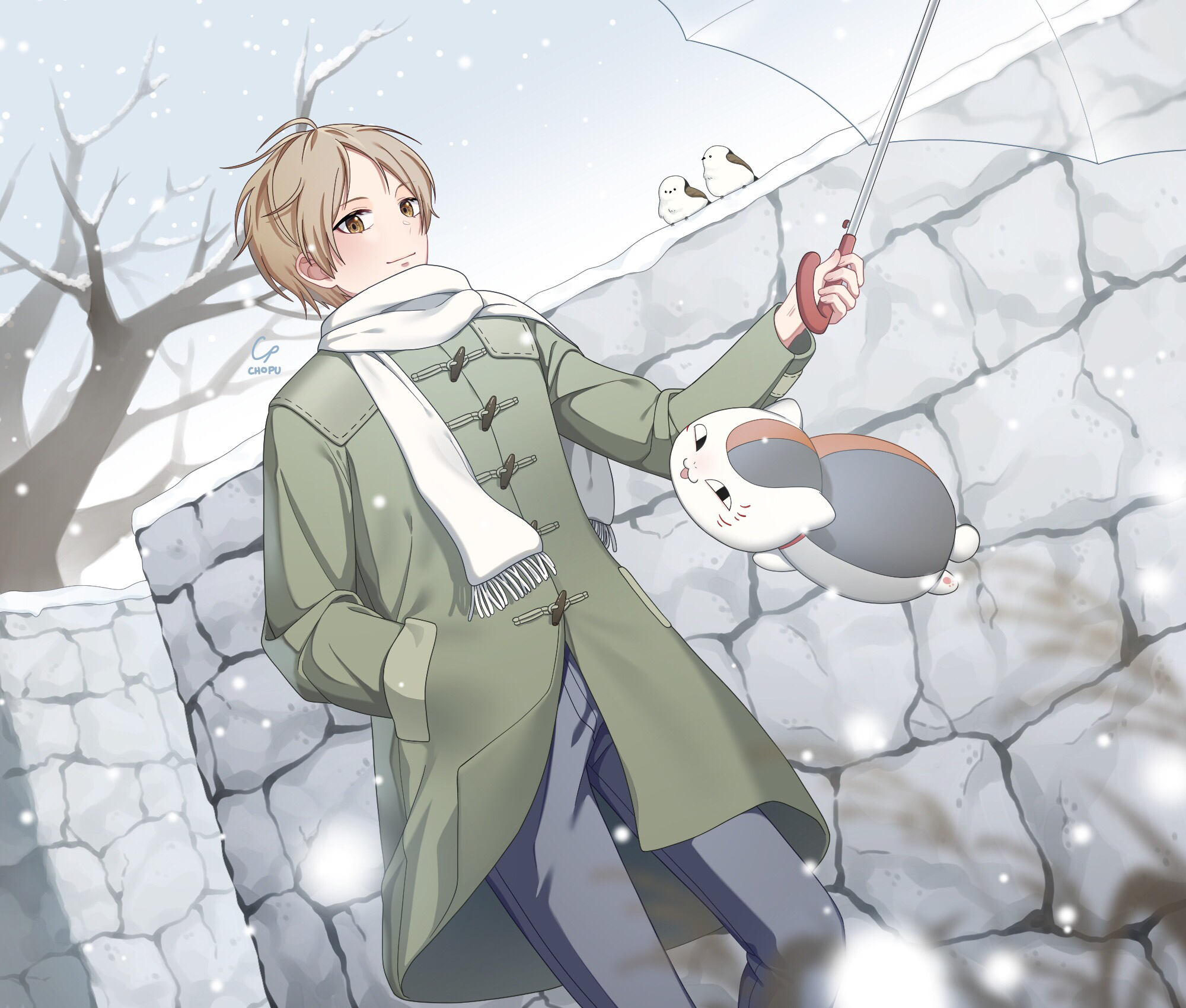 夏目友人帐夏目志贵猫咪老师