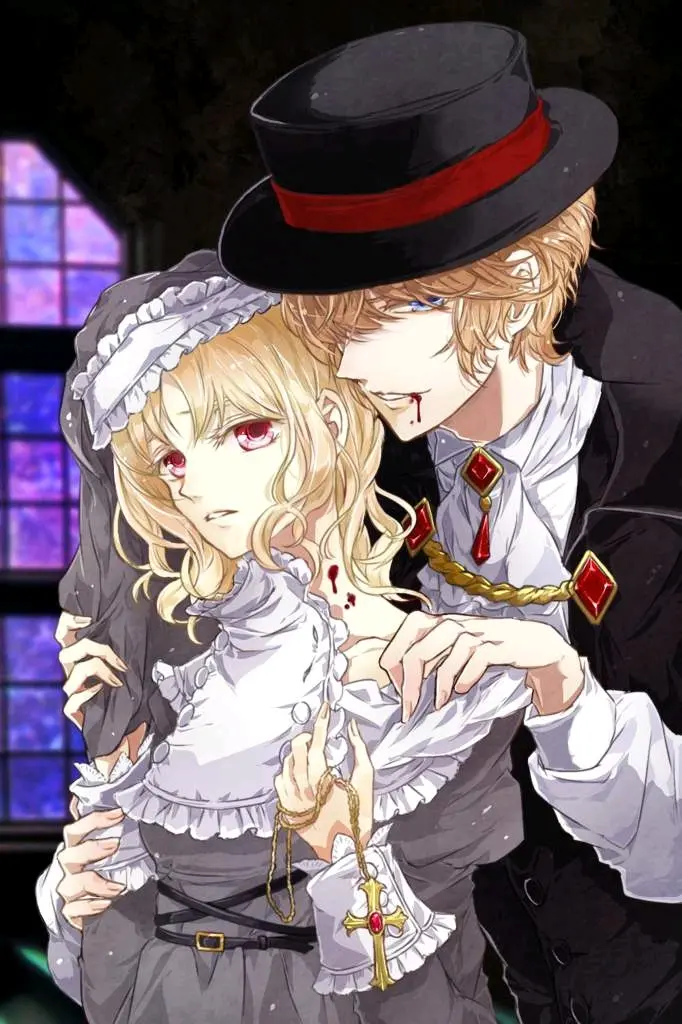 魔鬼恋人之修唯,吸血鬼少年与教廷圣女的初次相遇 shu and yui first