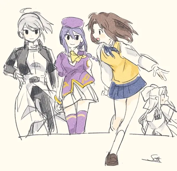 P站搬运 月姬路地裹同盟美图搬运 哔哩哔哩