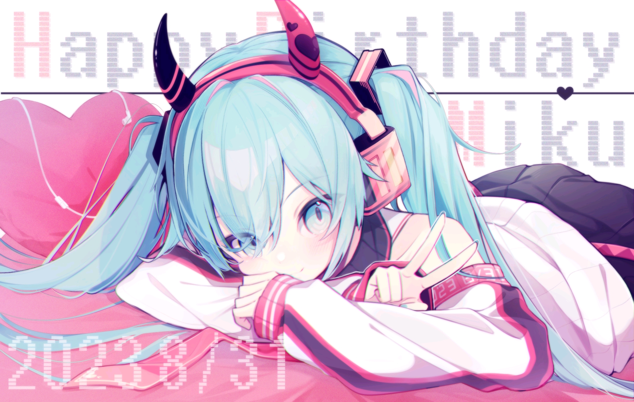 『初音ミク』16周年纪念贺图100张ღˇ