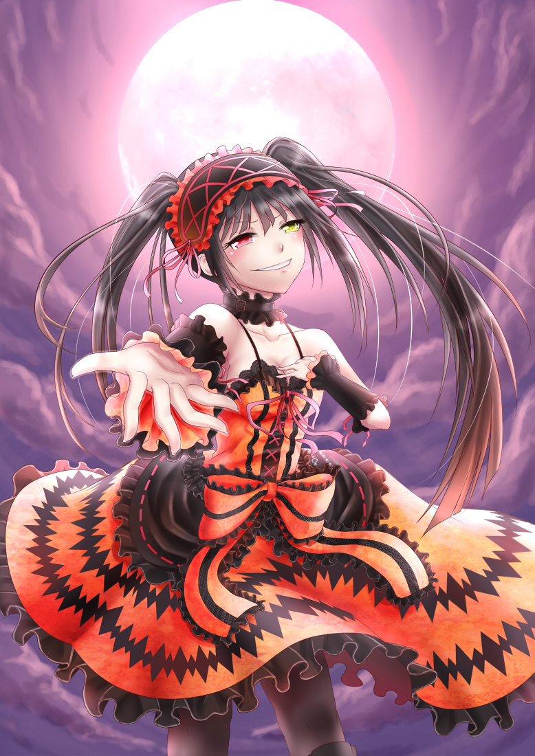 时崎狂三--动漫角色主题美图壁纸 p站美图