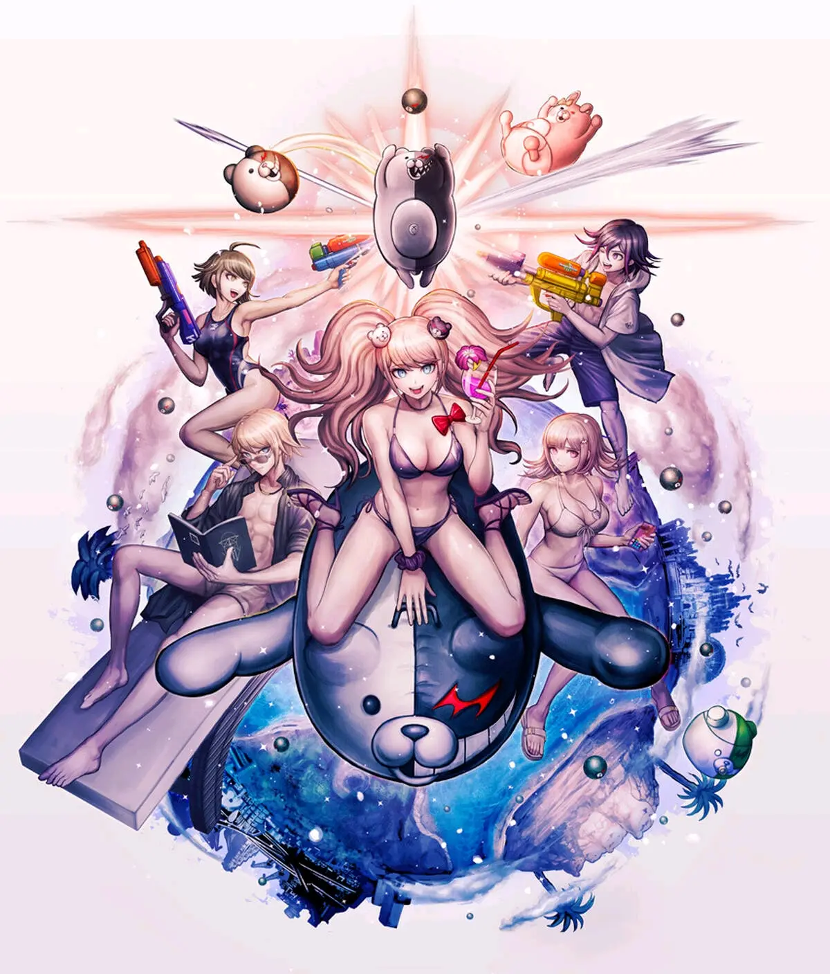【弹丸论破】系列官方插画合集 第一期