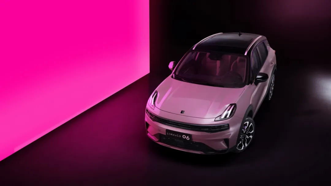 拥有超多黑科技的粉色领克06,你爱了吗?