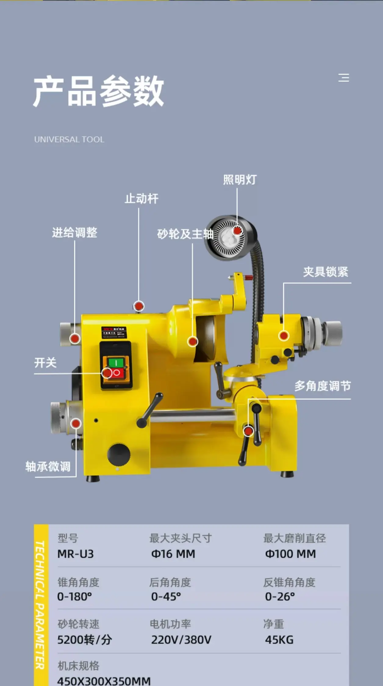 现在倒是车床和磨刀机都有了