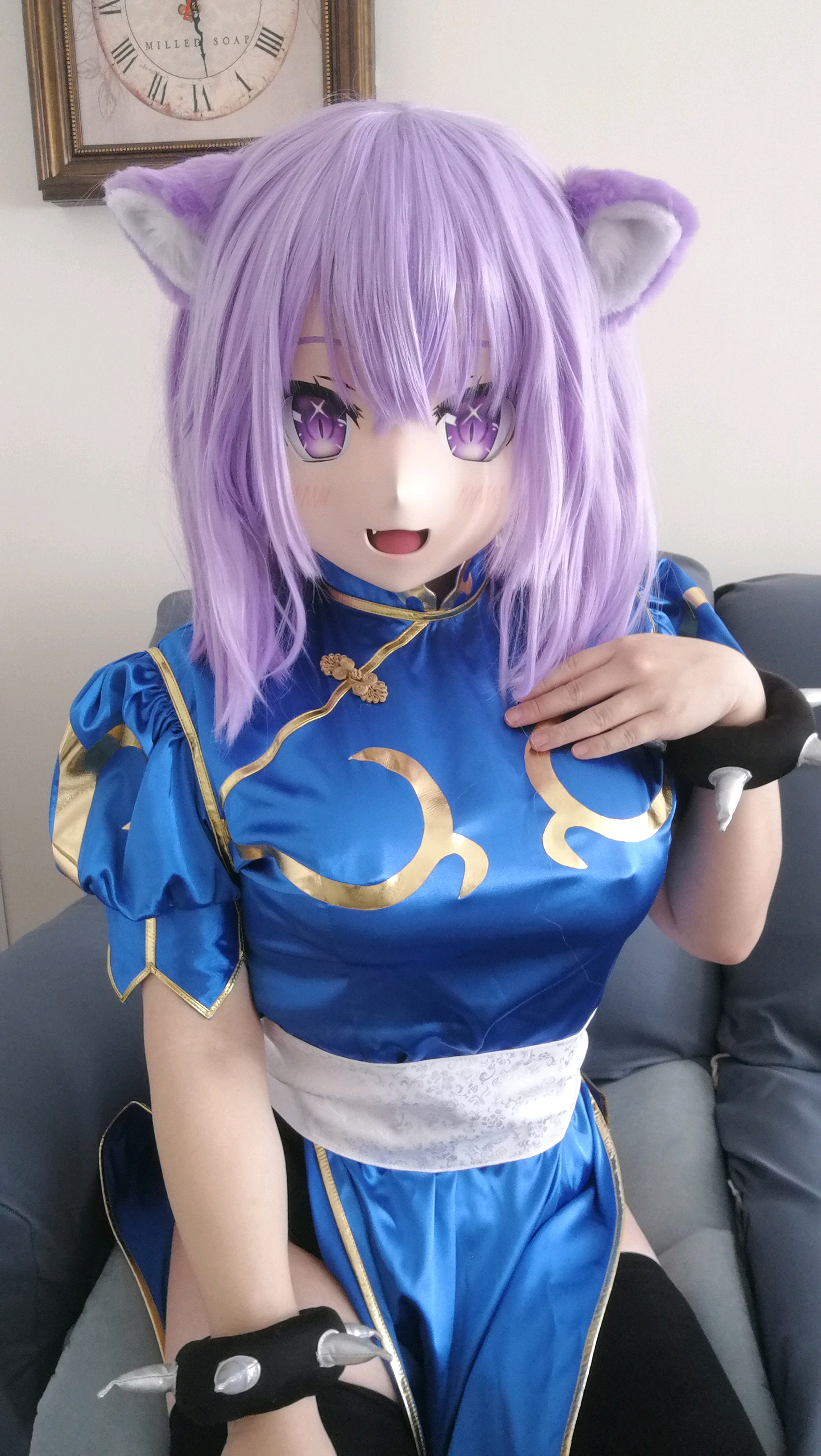 猫又小粥的春丽cos