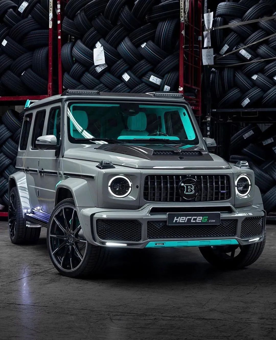 全球限量仅为20台 这款brabus 550g 4 X 4到底有多牛？ 哔哩哔哩