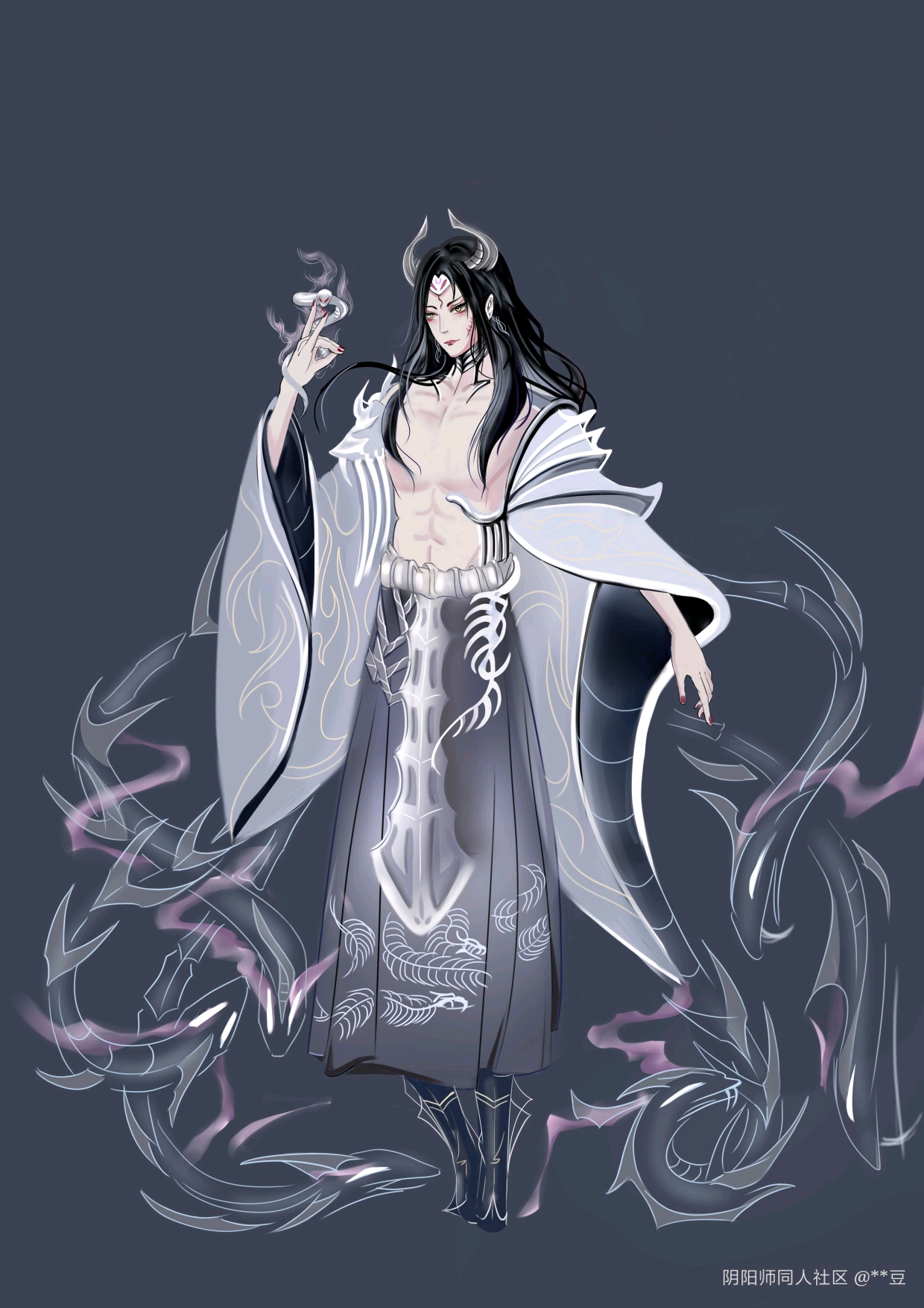 阴阳师  百绘罗衣 优秀作品展——八岐大蛇篇