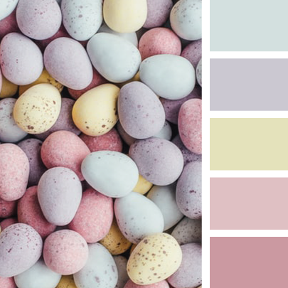 柔和色系40种配色超级实用