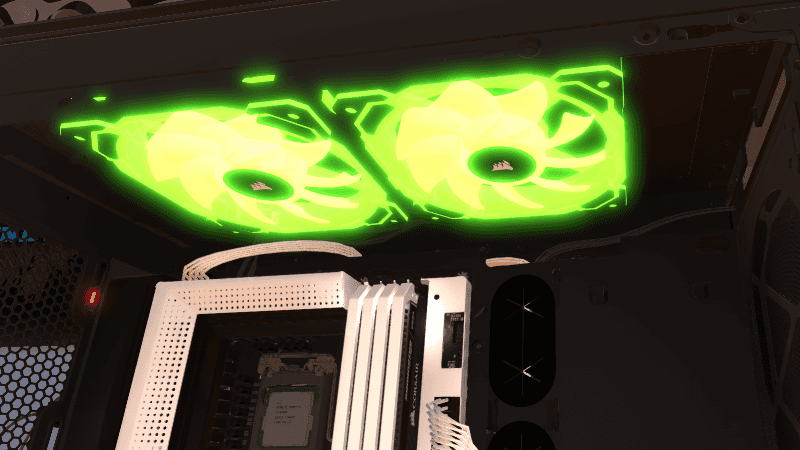 hydro series h115i pro rgb 280mm liquid cpu cooler (一体式水冷)