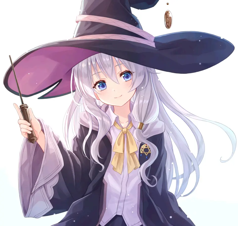 这个可爱的的灰发魔女是谁呢 没错 就是我 伊蕾娜美图p站搬运 哔哩哔哩