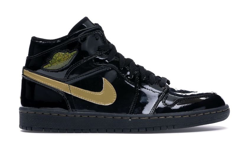 霸气黑金 全漆皮鞋面!全新 air jordan 1 年底登场!
