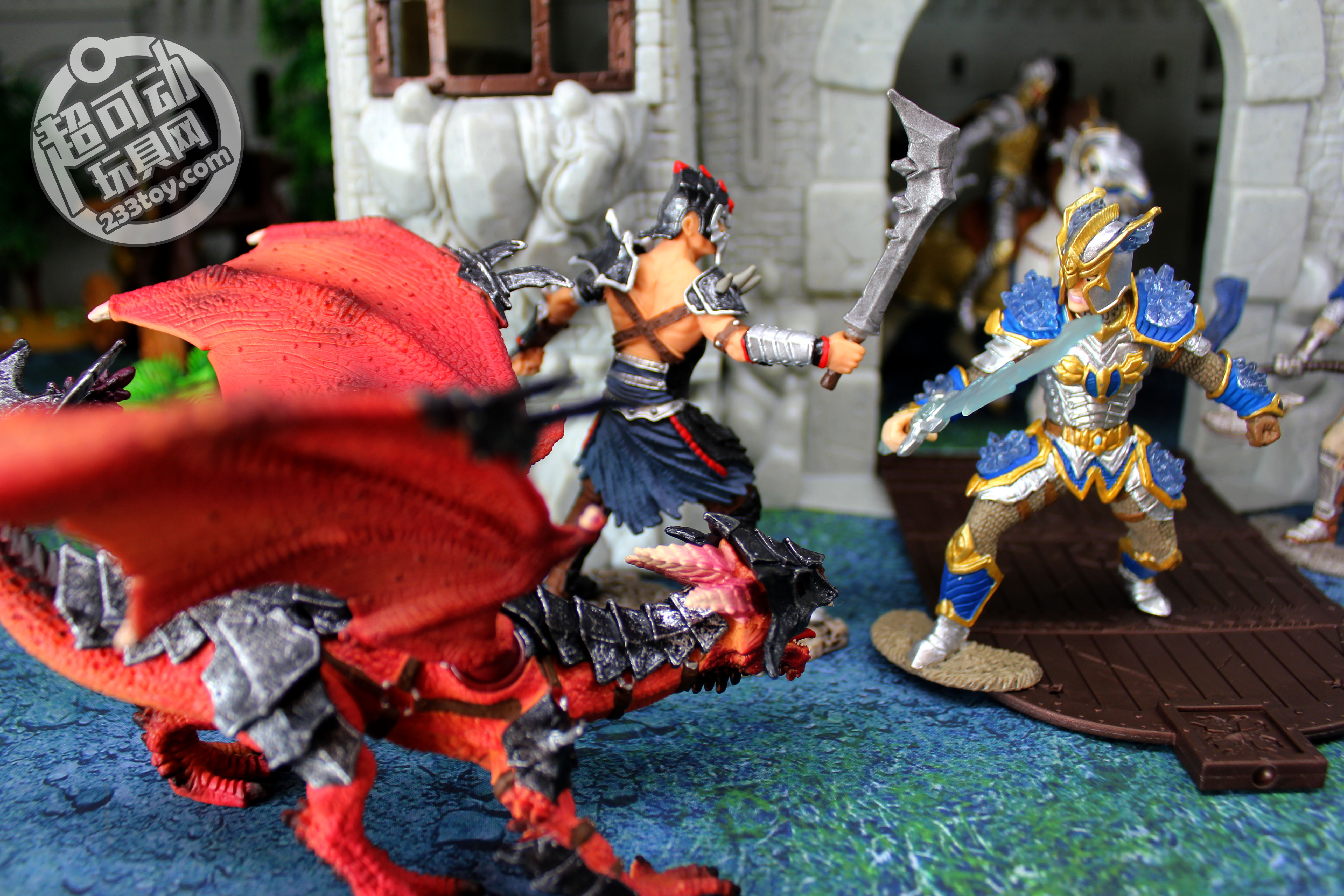 思乐魔幻系列评测07-龙战士