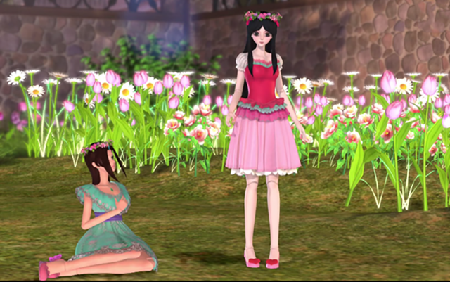 罗丽一共穿过7套裙子,各种款式都有,还有与冰公主同款的