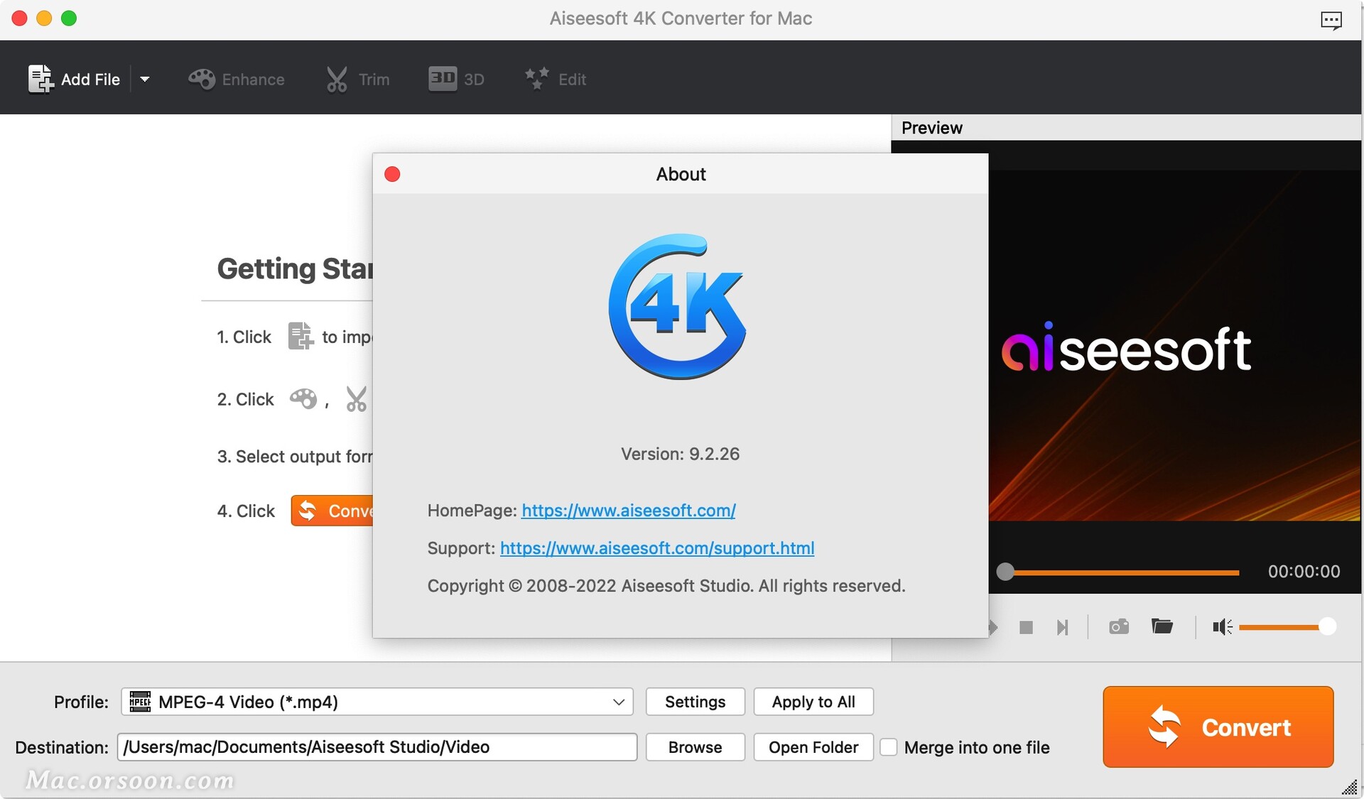 4k converter mac free download