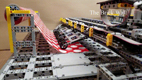 比我包的好太多了!强大的乐高全自动礼品包装流水线工厂