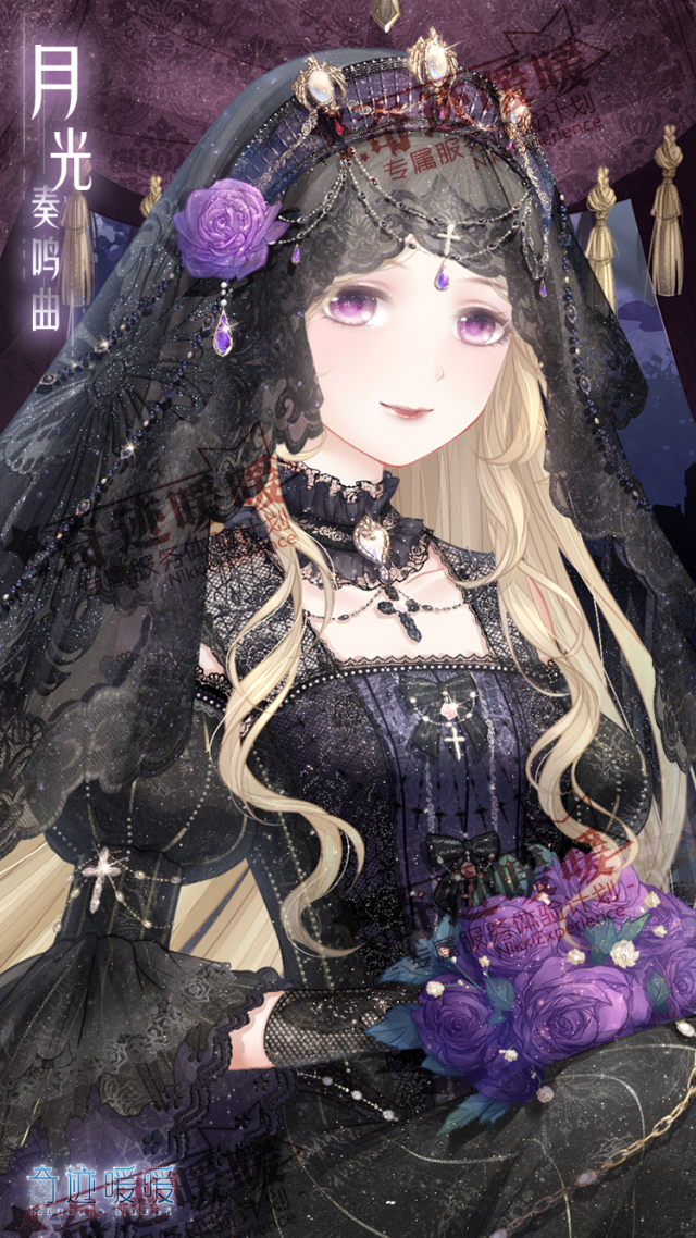 【奇迹暖暖】月光奏鸣曲 纯白小恋歌 全新婚纱