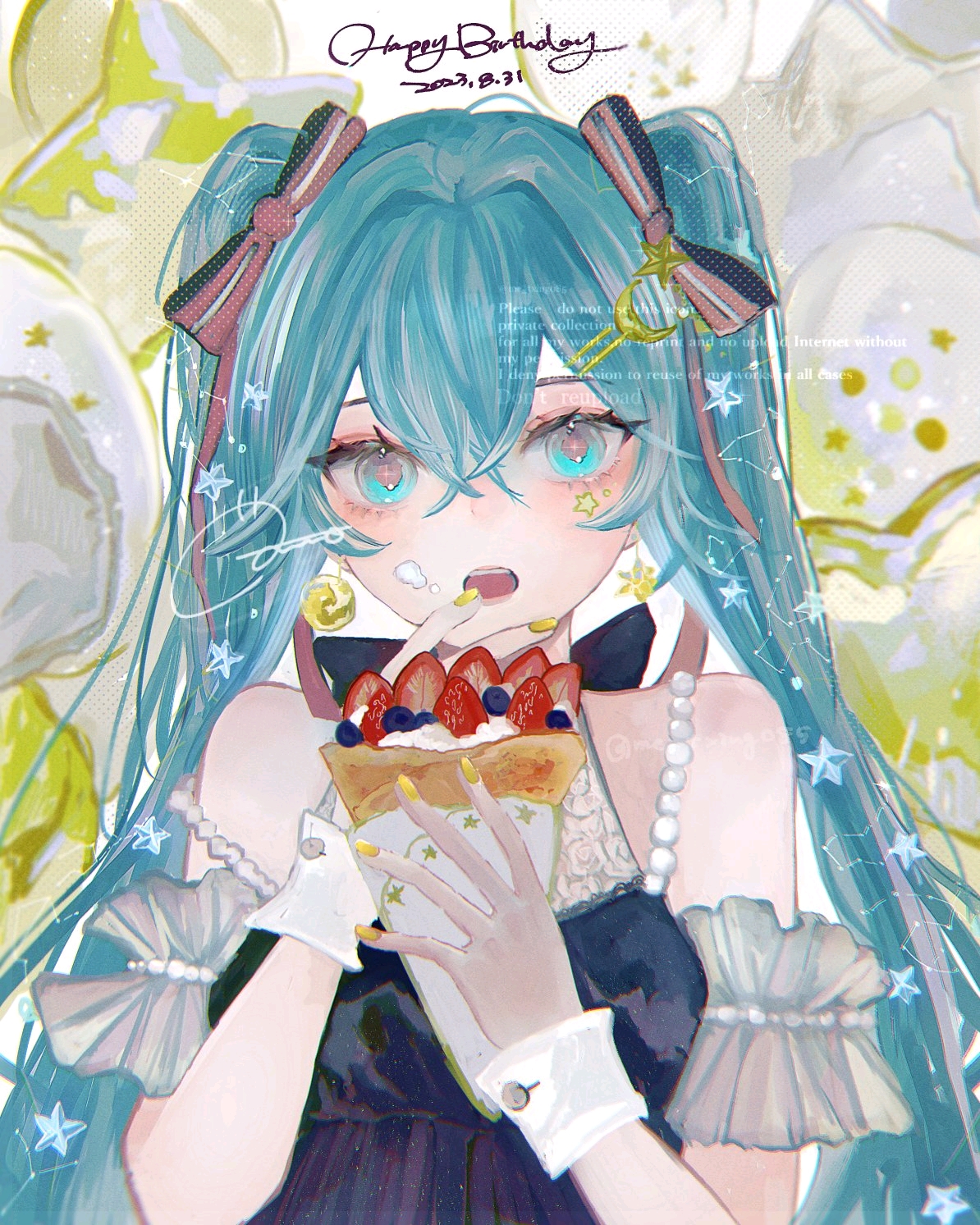 『初音ミク』16周年纪念贺图100张ღˇ