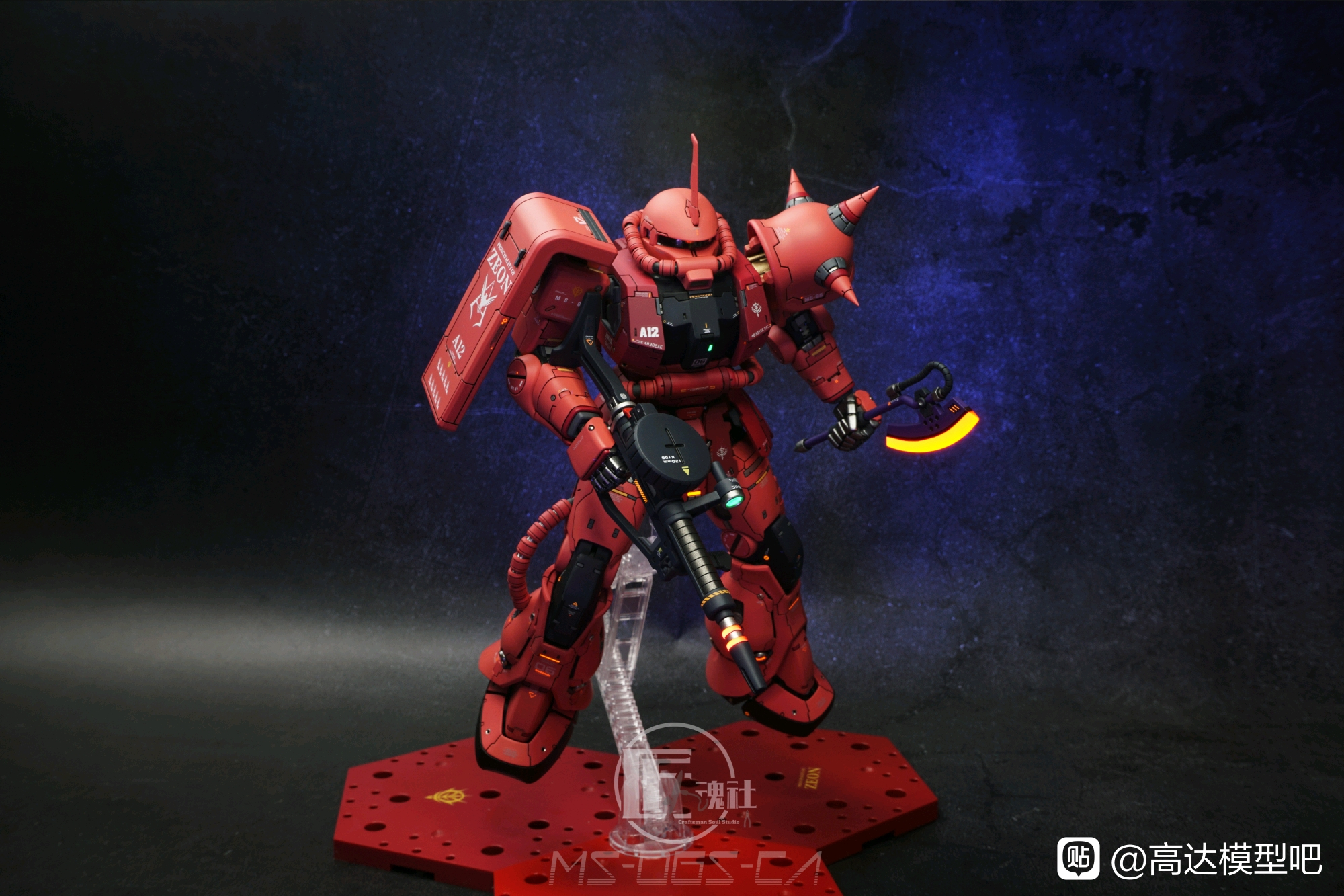 达人佳作育胶乐园gk夏亚扎古