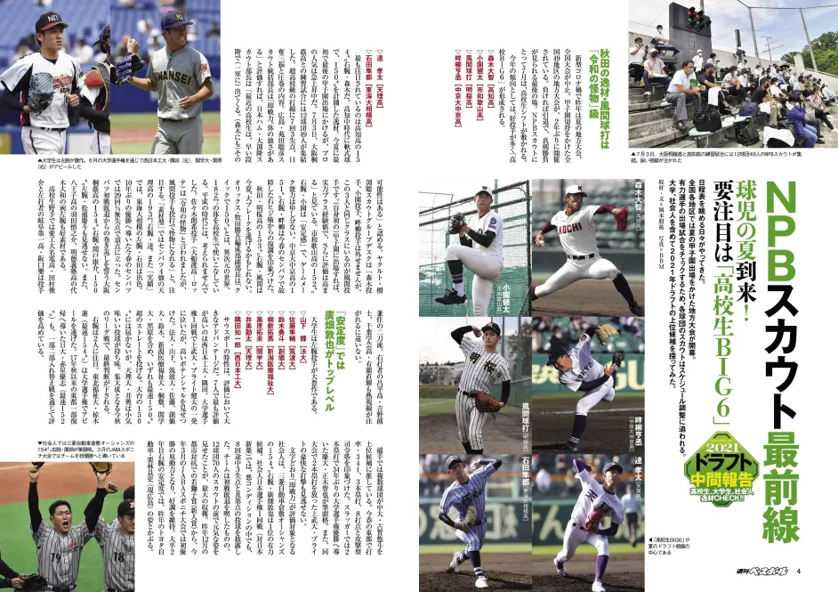 W B Special 21ドラフト中間報告高校生 大学生 社会人 逸材check 哔哩哔哩