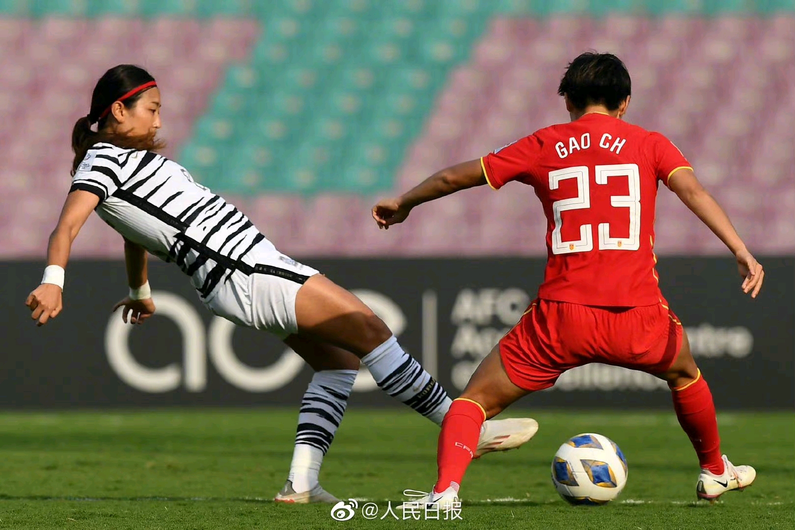 微摄第一现场|中国女足亚洲杯夺得冠军(现场图片实况)