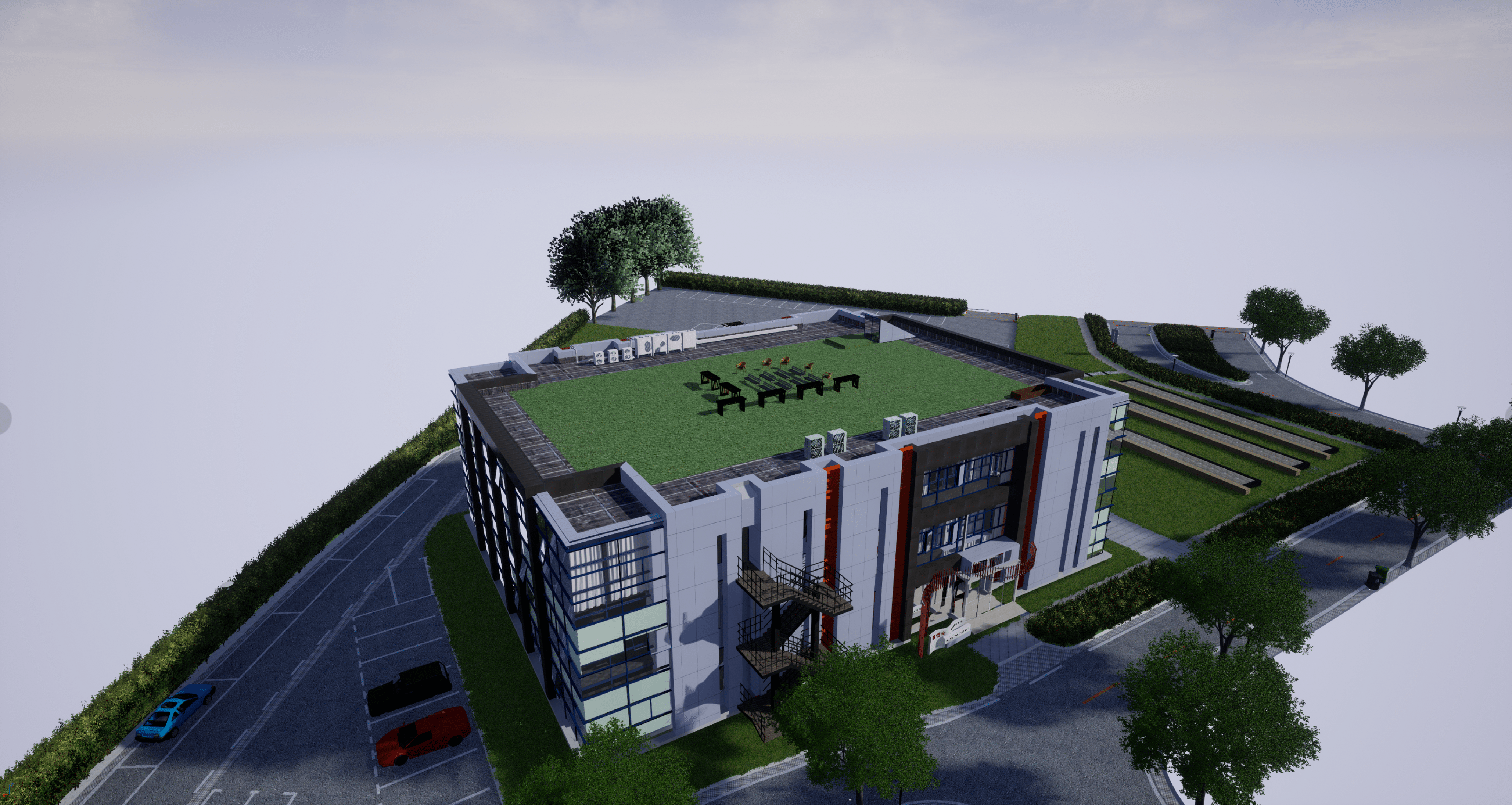 某大楼bim精细化建模