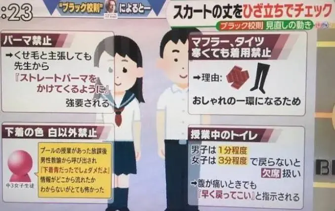 日本学校被曝要女学生上体育课先脱内衣 还要男老师确认胸部 日本奇葩校规毁三观 哔哩哔哩