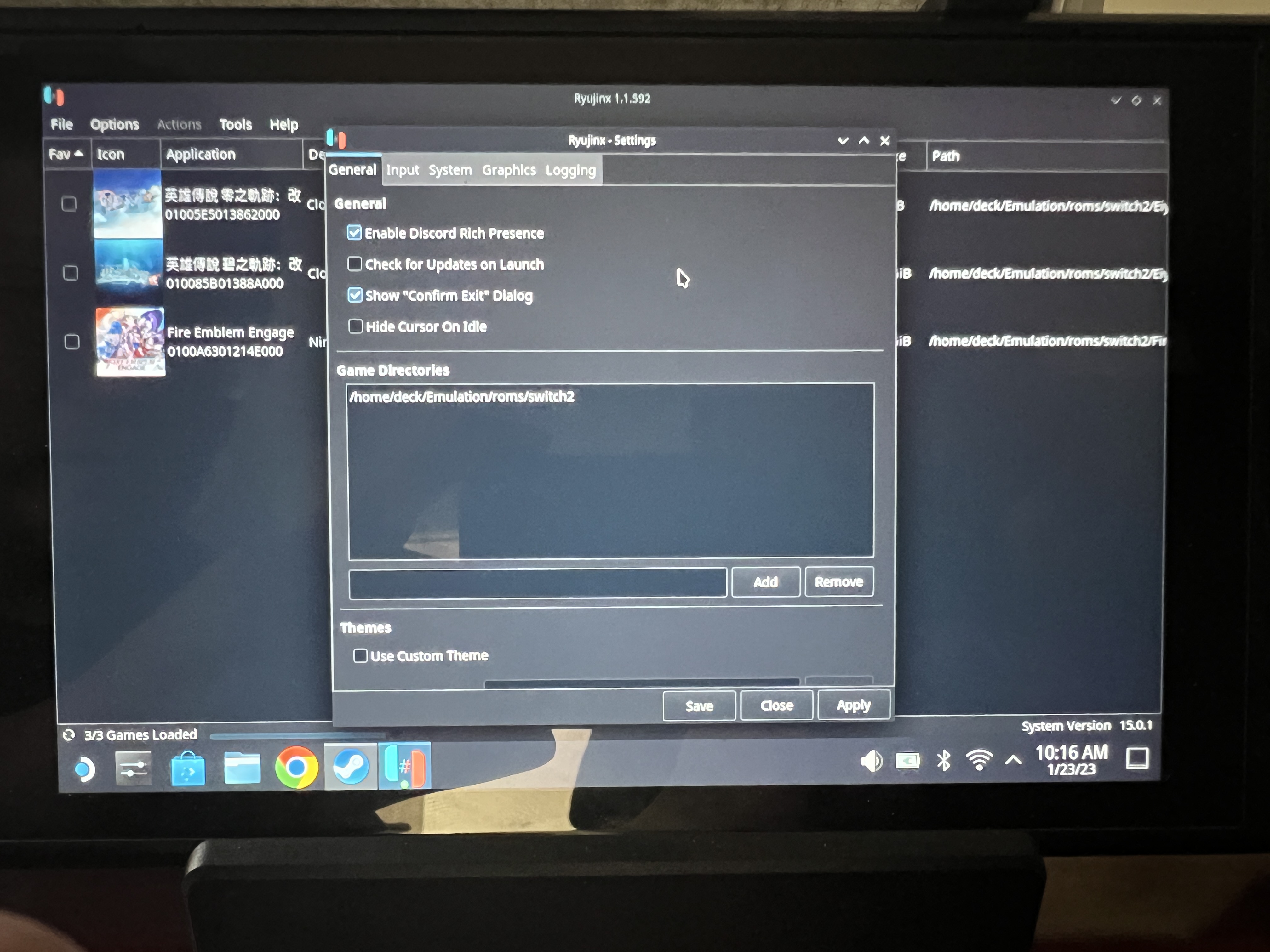 emudeck的Ryujinx龙神模拟器，游戏在库内直接启动无需先进入模拟器，与yuzu共存教程 哔哩哔哩