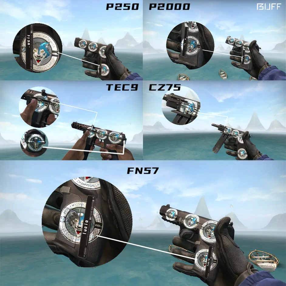 你知道csgo武器名称标签位置都不同吗 哔哩哔哩