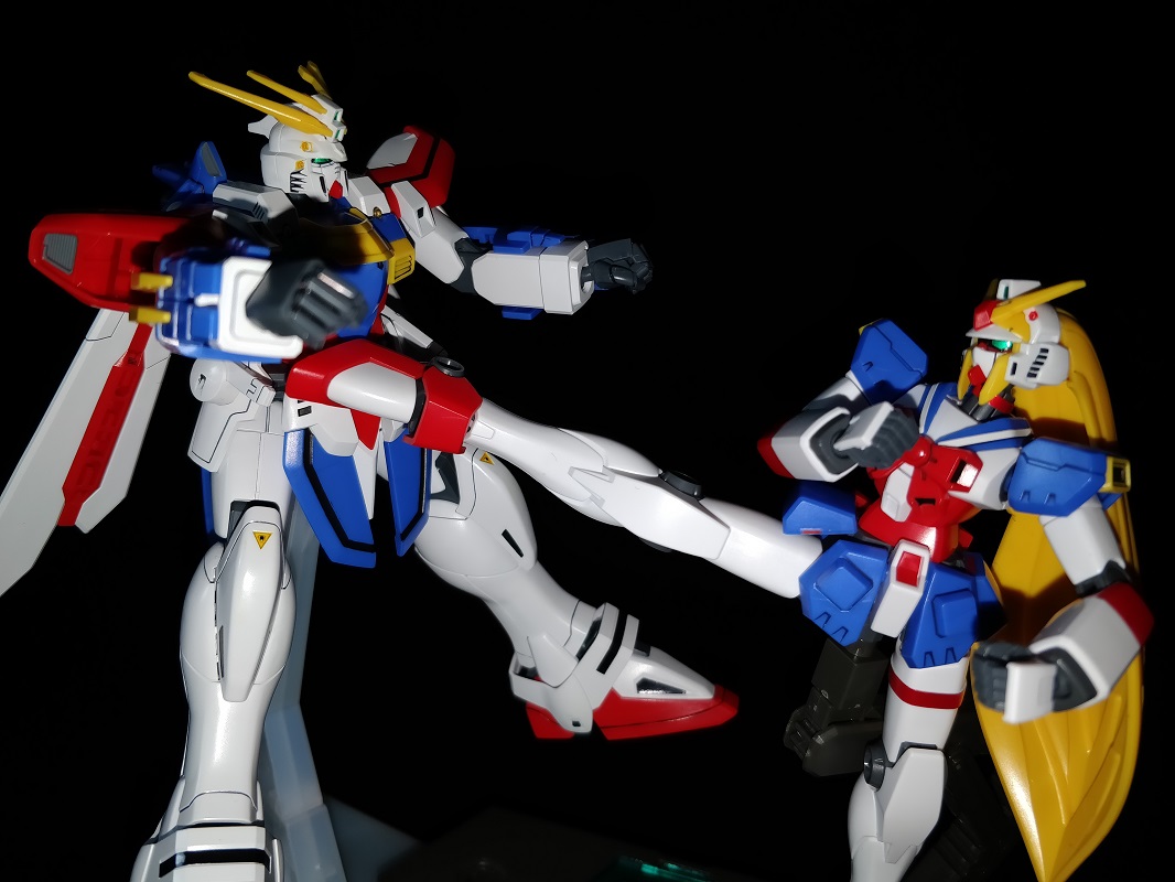 美少女战士高达!HGFC 诺贝尔高达素组把玩