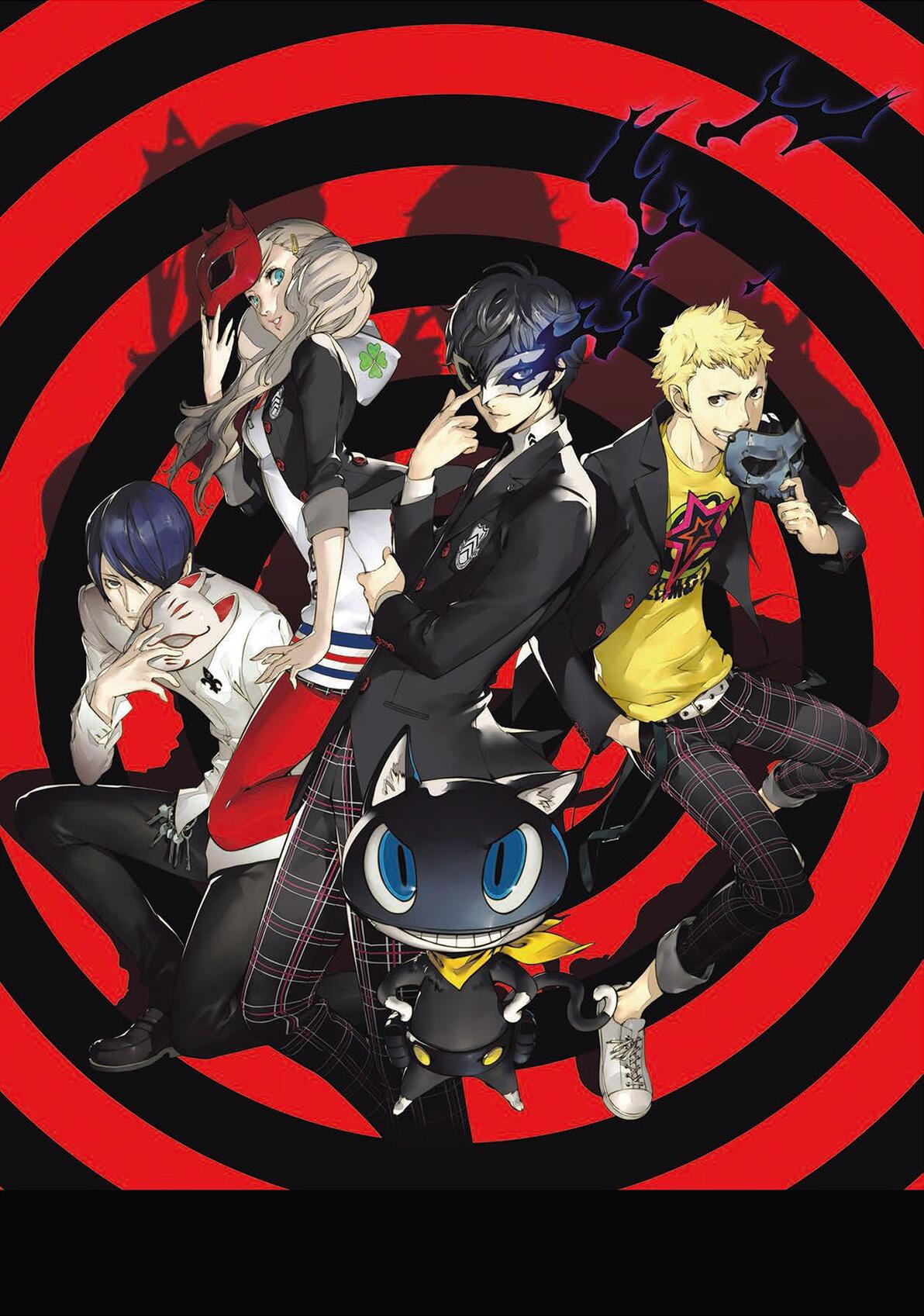 【P5天下第一!】《Persona5》公式设定画集+20周年OST - 哔哩哔哩