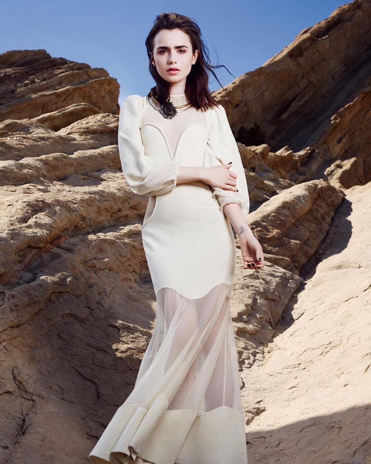 女神专题140英美混血莉莉柯林斯自然美女